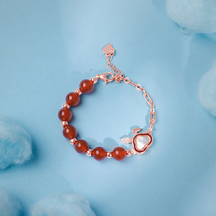 Rose Gold Bunny Kids Bracelet (2 - 8 Years) - Image 2
