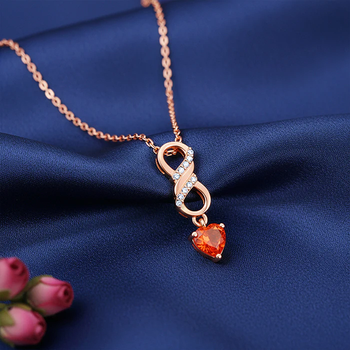 Rose Gold Choosing You Necklace - Image 2