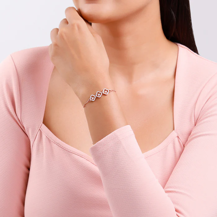 Rose Gold Classic Spark Bracelet - Image 3