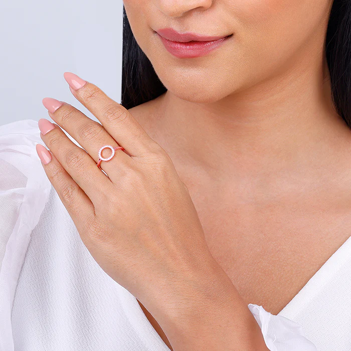 Rose Gold Connected for Life Ring - Image 3