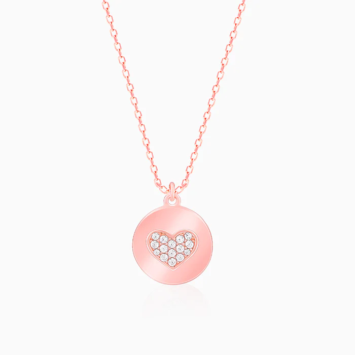 Rose Gold CustomEveryday Better Pendant With Link Chain - Image 2