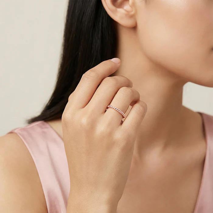 Rose Gold Dazzler Ring - Image 3