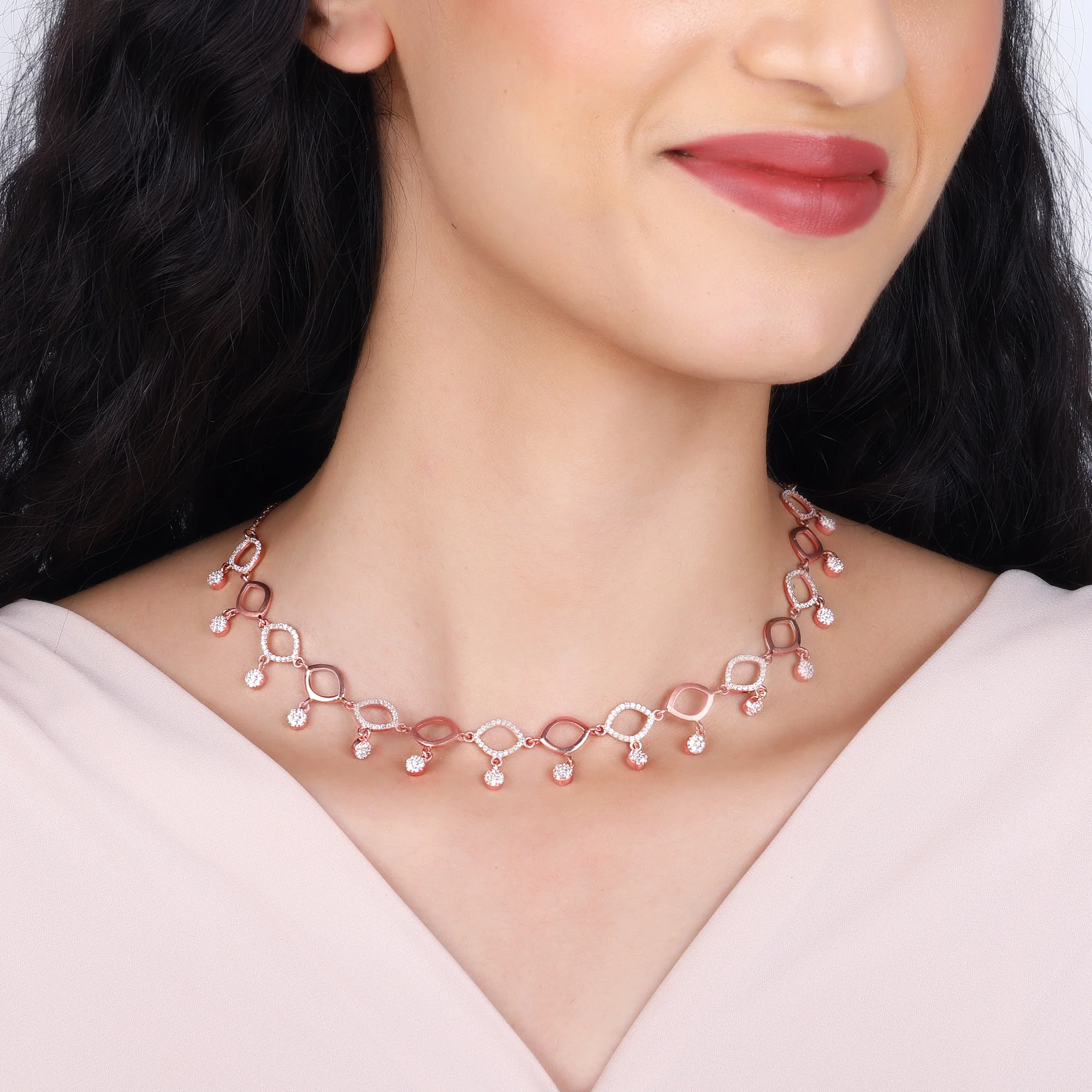 Rose Gold Duchess Necklace - Image 3