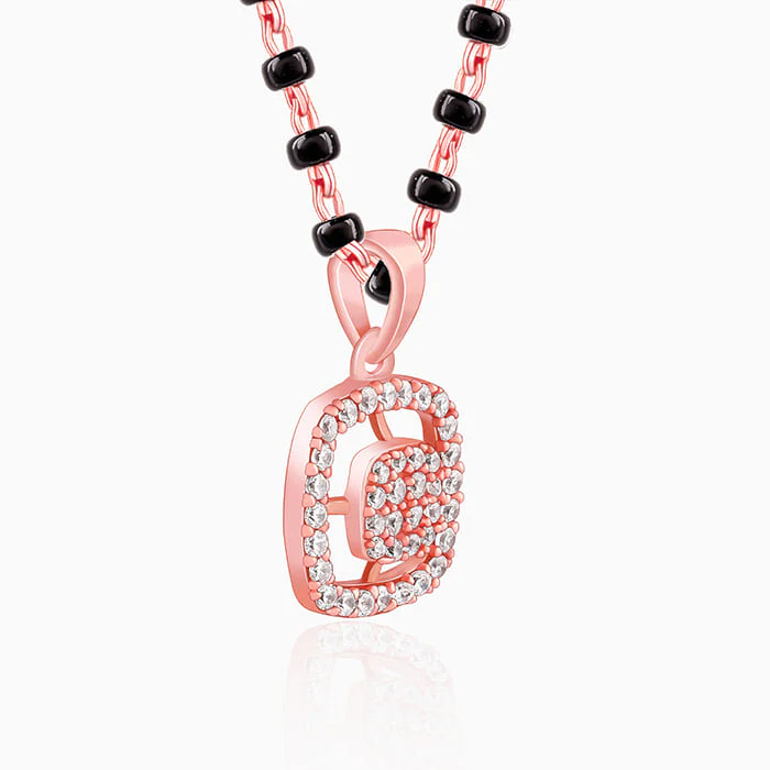 Rose Gold Equal Partners Mangalsutra - Image 4