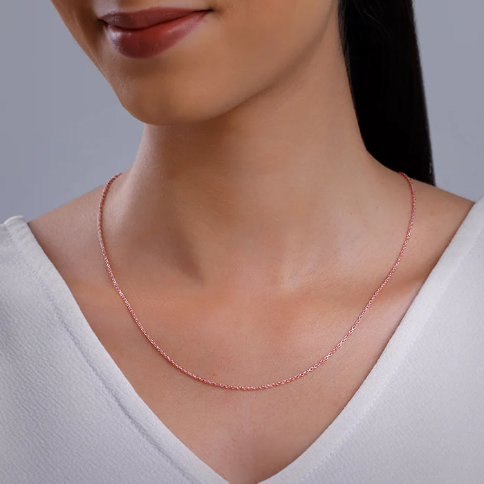 Rose Gold Mystic Moonbeam Link Chain - Image 2