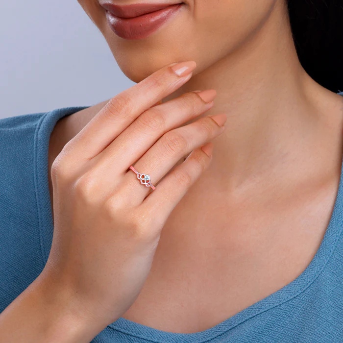 Rose Gold Harmony Ring - Image 3