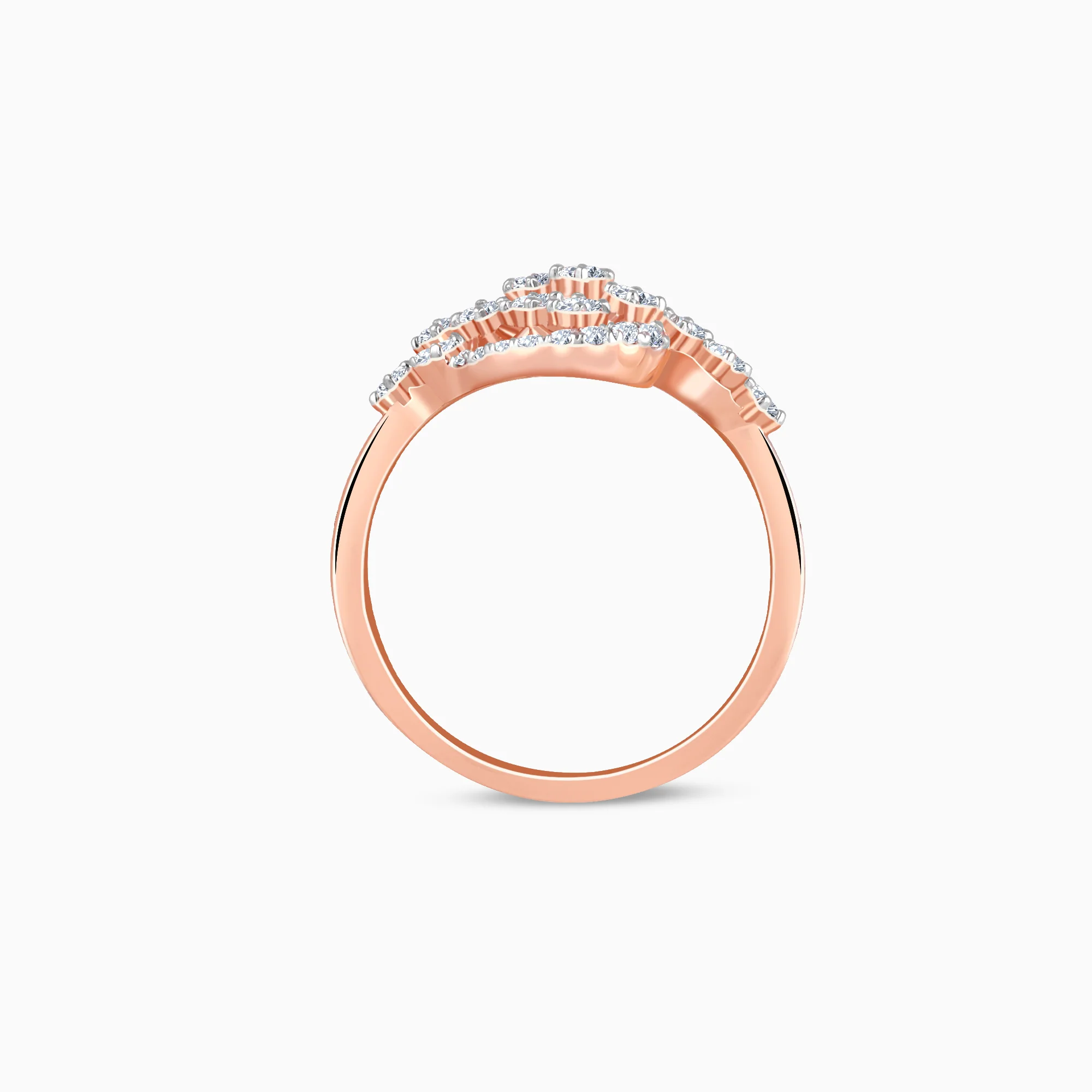 Rose Gold Heartfelt Spark Lab Grown Diamond Ring - Image 5