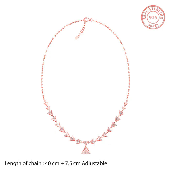 Rose Gold Hold Time Necklace - Image 4