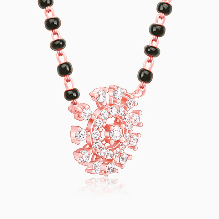Rose Gold Kivar Mangalsutra - Image 4