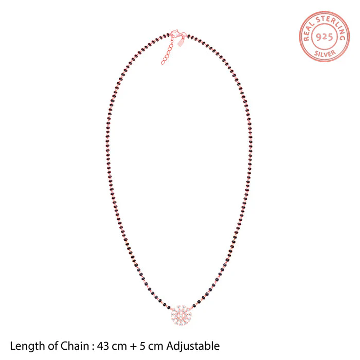 Rose Gold Kivar Mangalsutra - Image 6