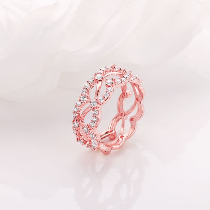 Rose Gold Love Beckons Ring - Image 2