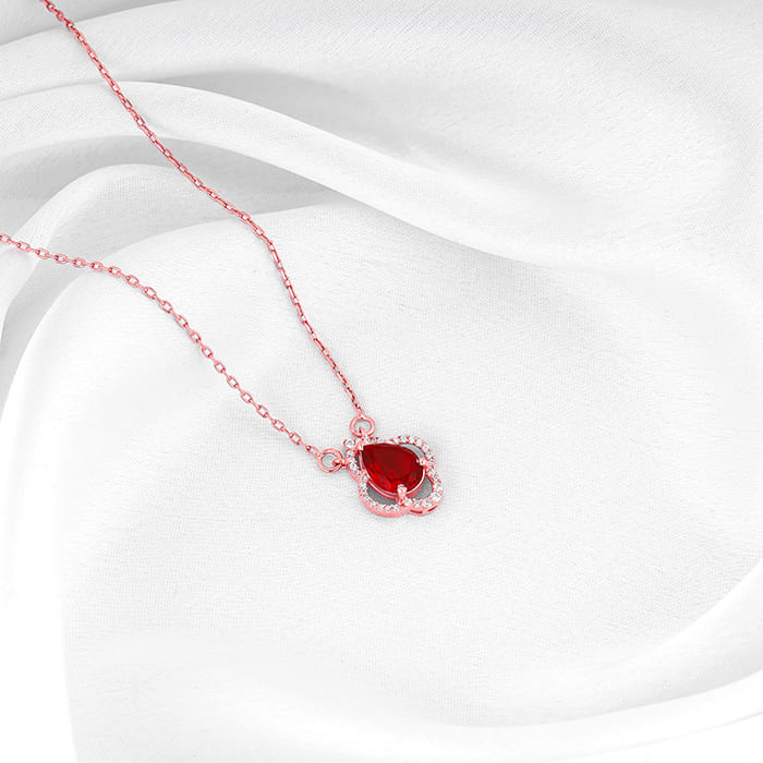 Rose Gold Love Confession Necklace - Image 2