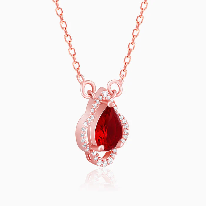 Rose Gold Love Confession Necklace - Image 4