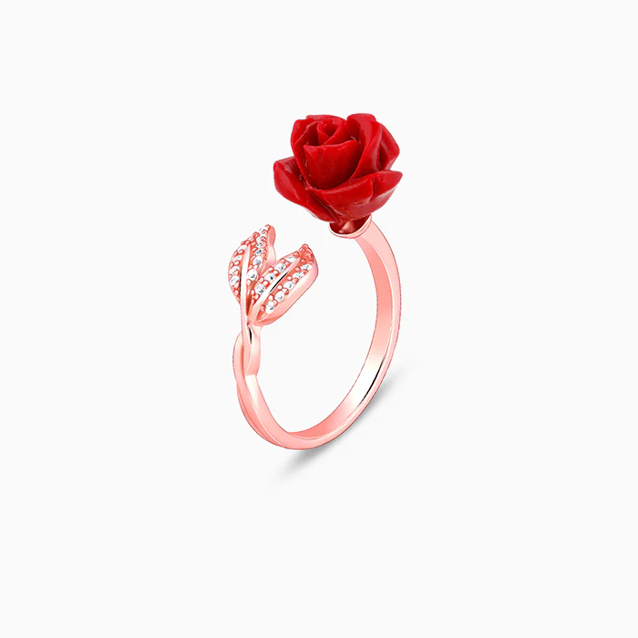 Rose Gold My Floral Ring - Image 4