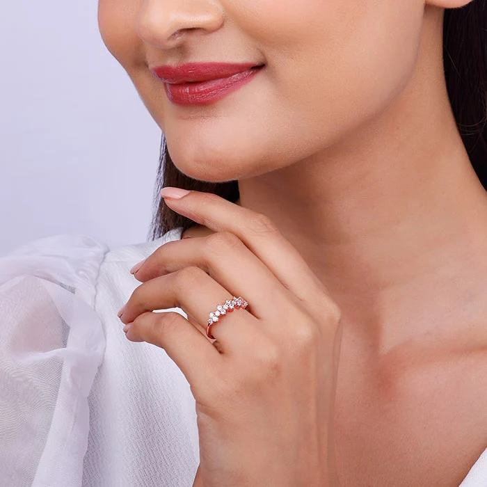 Rose Gold Not Dicey Ring - Image 3