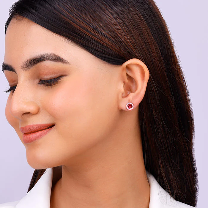 Rose Gold One And Only Earrings - Image 3