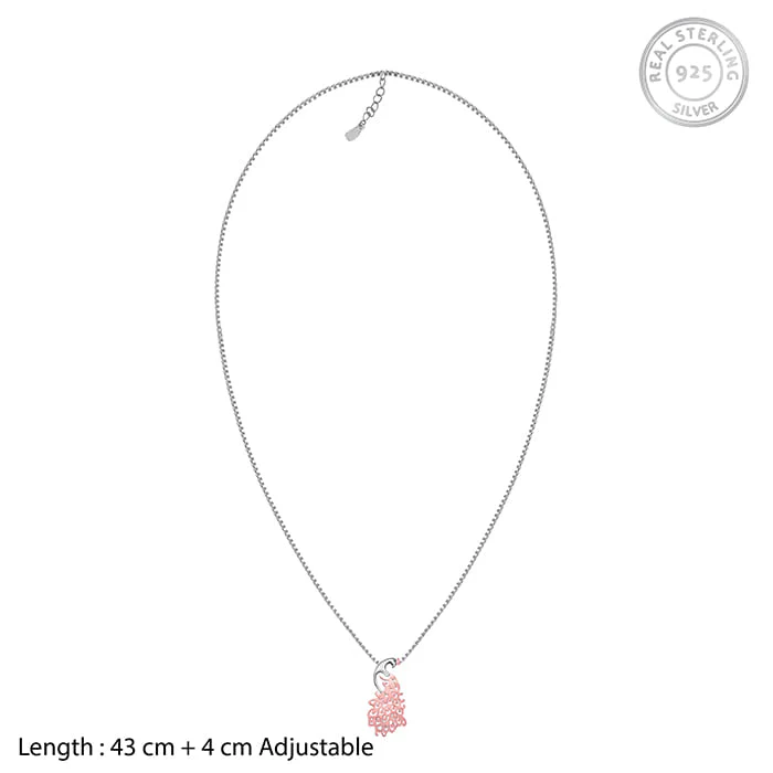 Anushka Sharma Rose Gold Peacock Pendant - Image 7