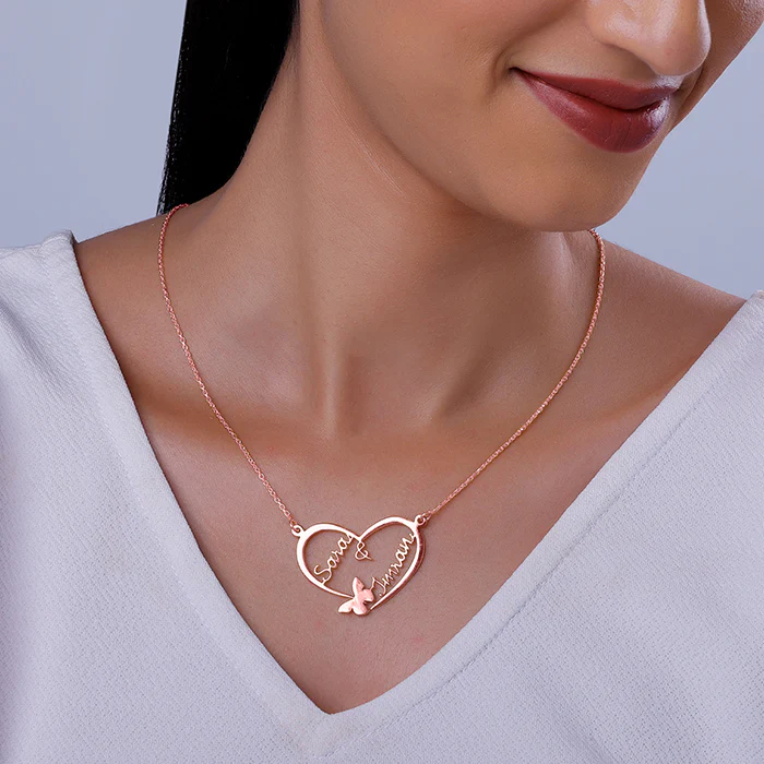 Rose Gold Personalised Forever Yours Pendant - Image 4