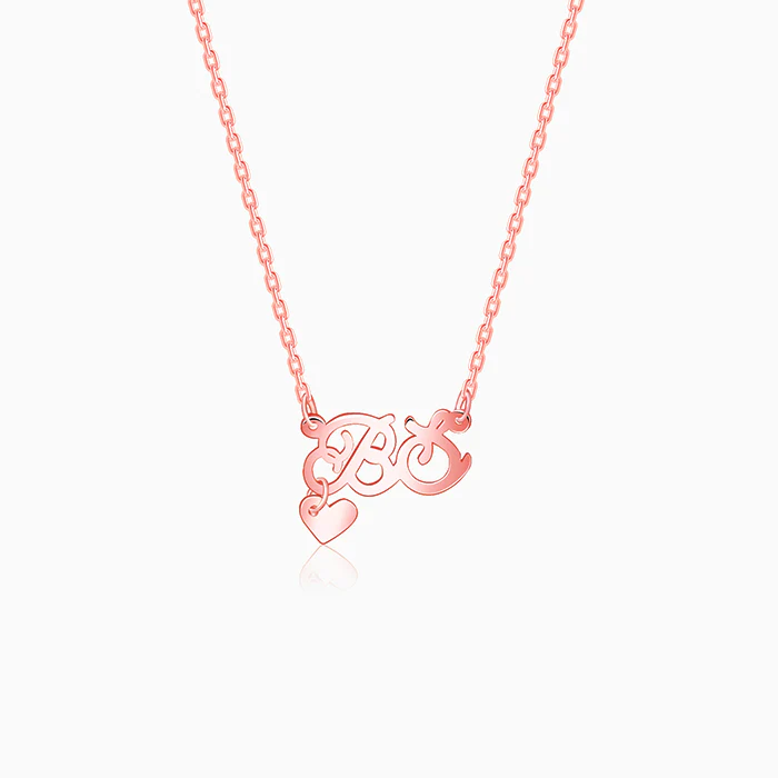 Rose Gold Personalised Eternal Necklace - Image 6