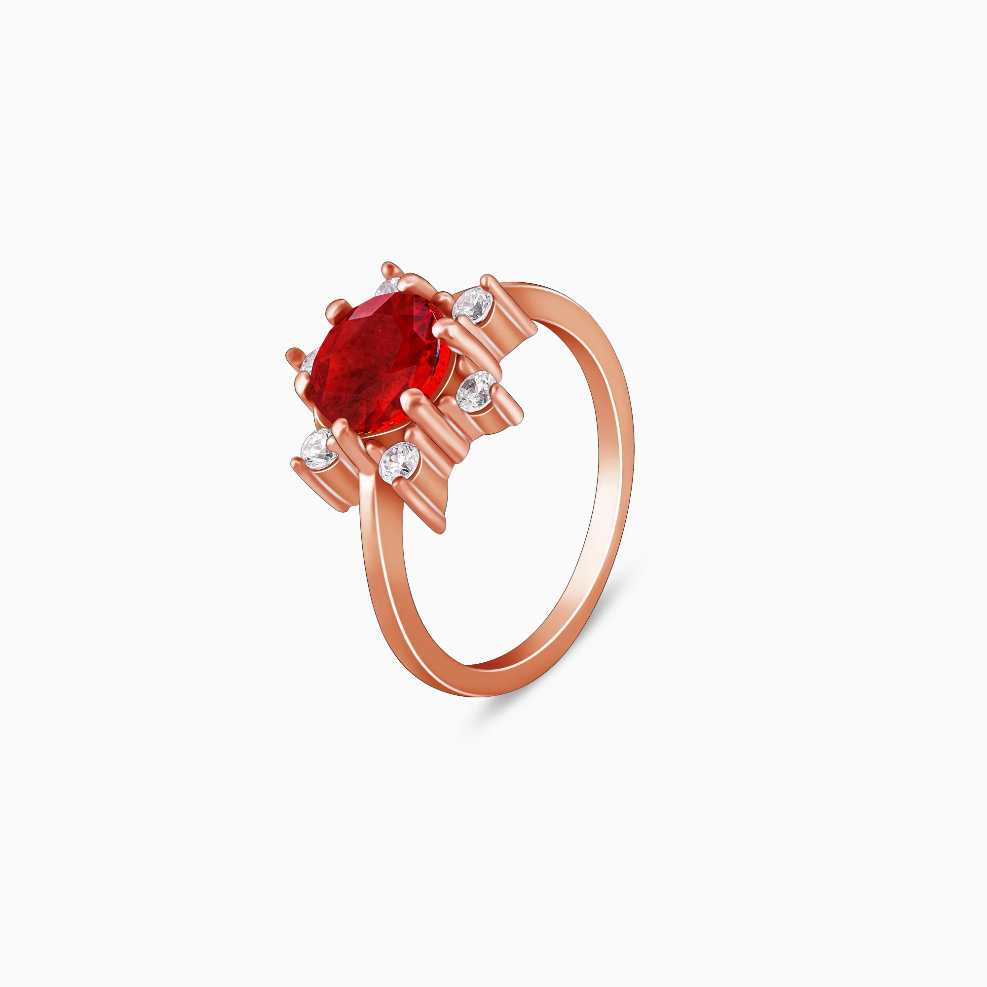 Rose Gold Pomona Ring - Image 4