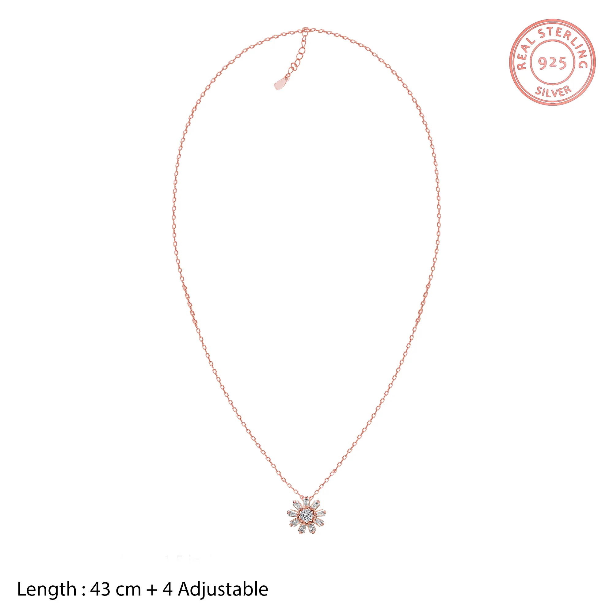 Rose Gold Prince's Pine Floral Set - Image 10