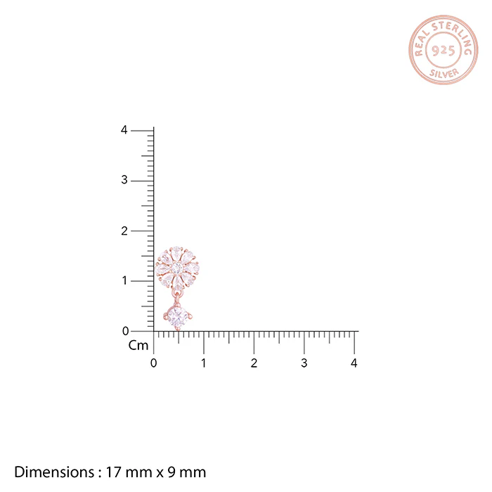 Rose Gold Prince's Pine Floral Set - Image 8