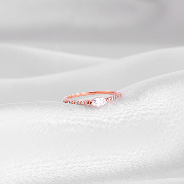 Rose Gold Pristine Ring - Image 2
