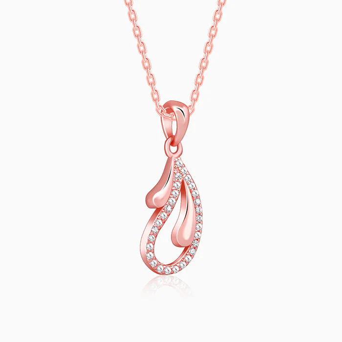 Rose Gold Specially You Pendant With Link Chain - Image 4