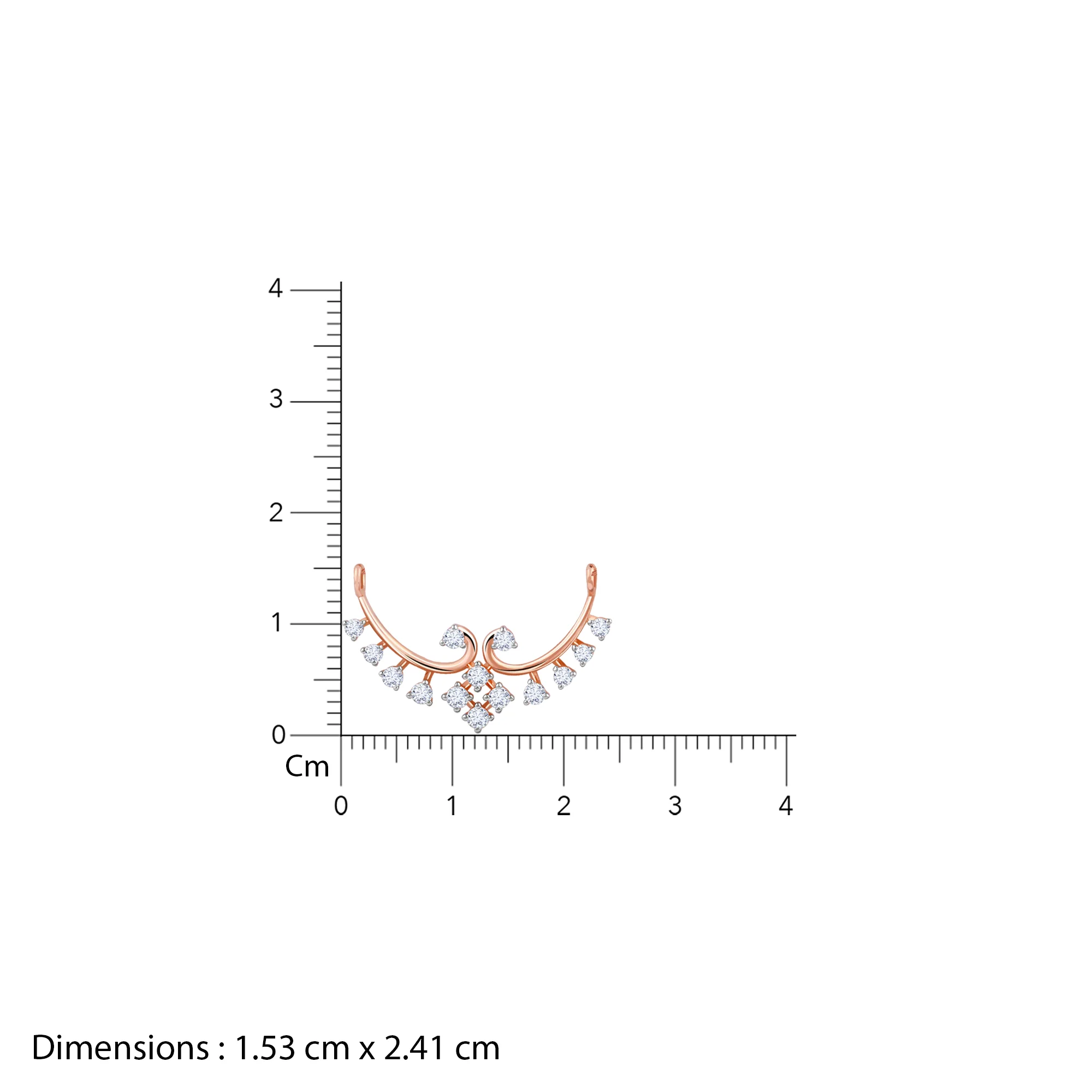 Rose Gold Sunetra Diamond Mangalsutra - Image 4