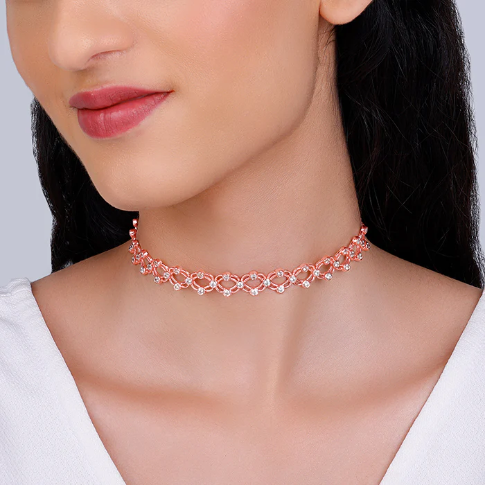 Rose Gold Supple Necklace - Image 3