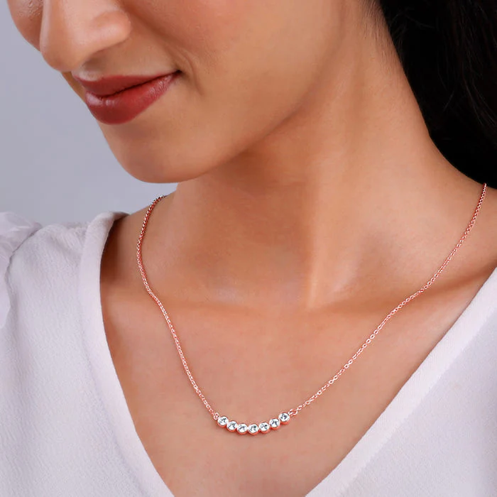 Rose Gold Sweet Love Necklace - Image 3
