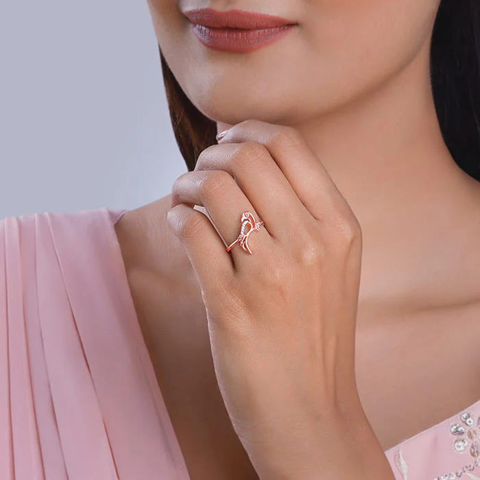 Rose Gold Tota Ring - Image 3