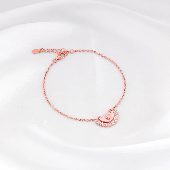 Rose Gold You Are My Sunshine Bracelet - Image 4