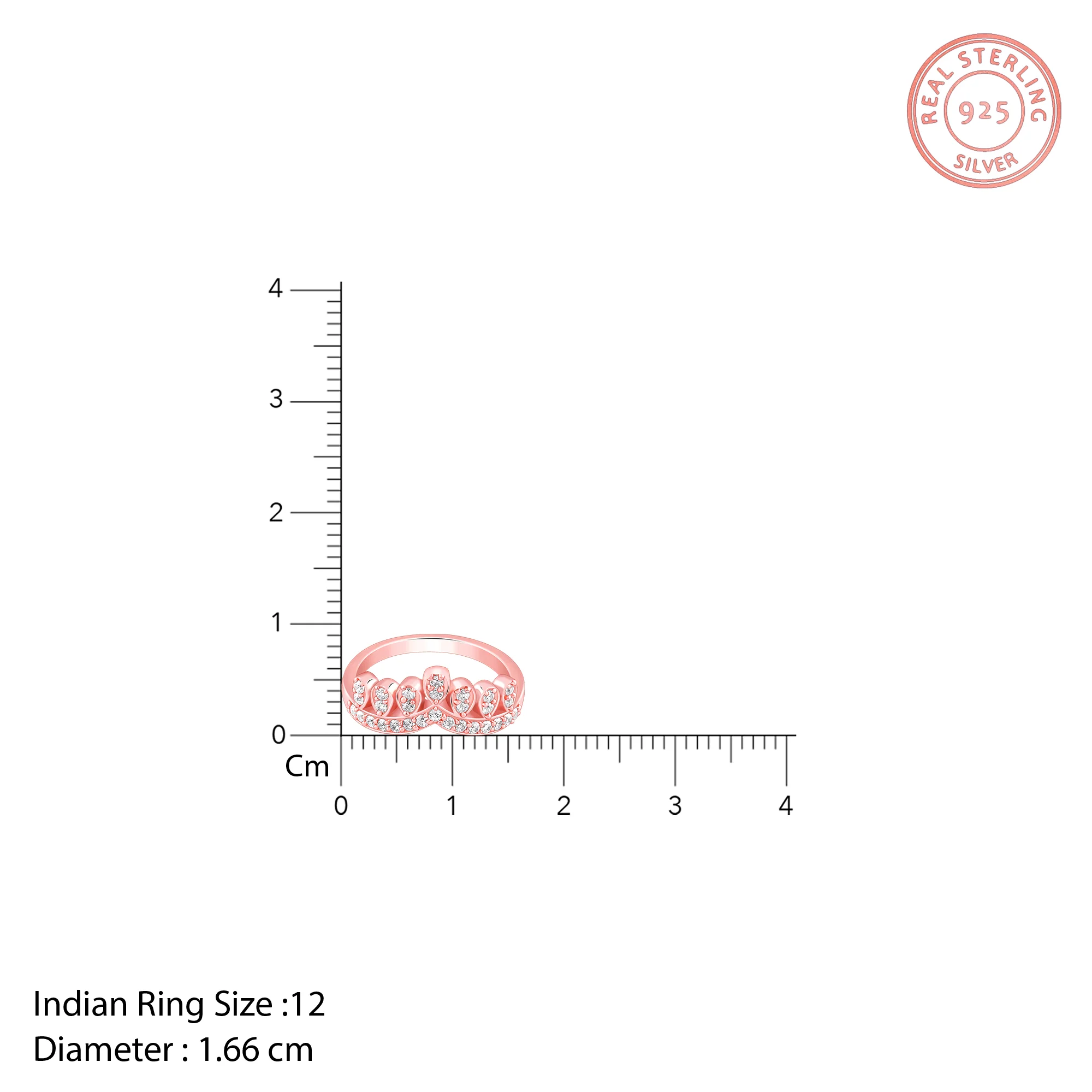 Rose Gold Your Crown Ring - Image 5