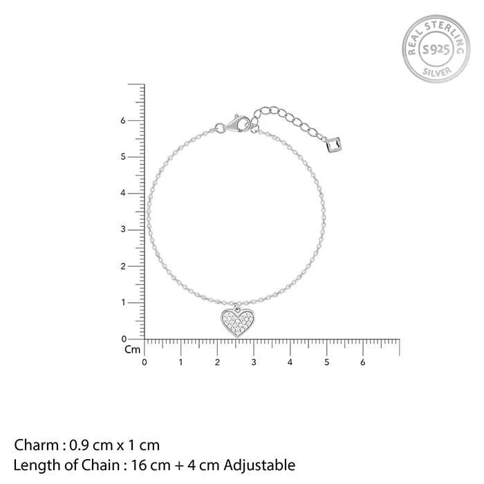 Silver Adorable Love Bracelet - Image 4