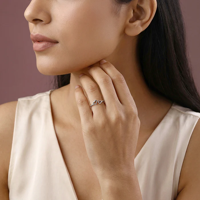 Silver Amora Ring (Size 12) - Image 3