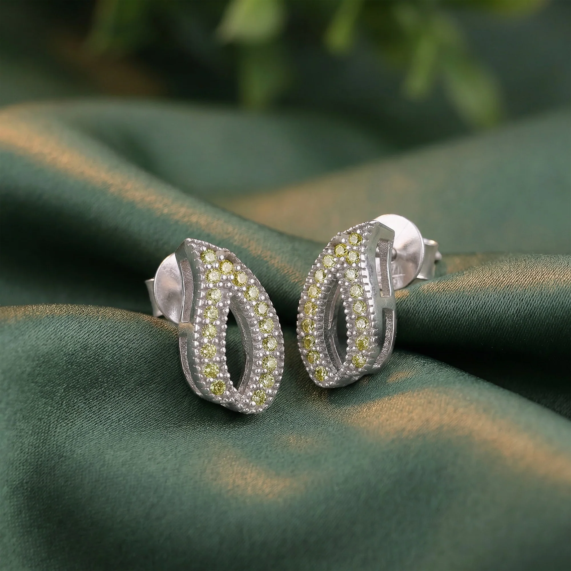 Silver Bendis Earrings - Image 2