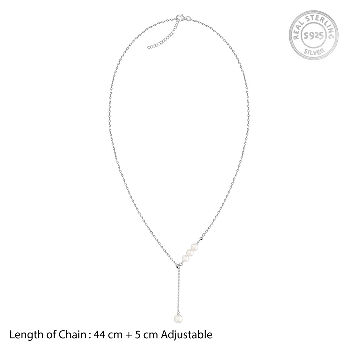 Silver Bette Necklace - Image 4