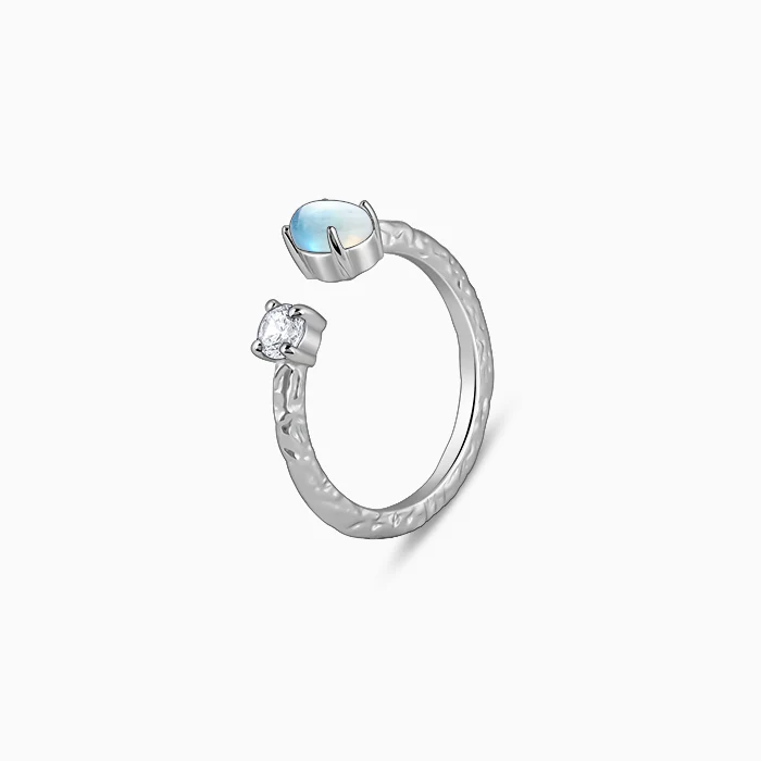 Silver Bold & Pretty Ring - Image 4