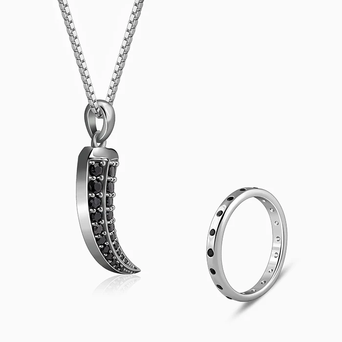 Black Rhodium Bold Set For Him - Image 4