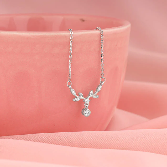 Silver Branchful Necklace - Image 2