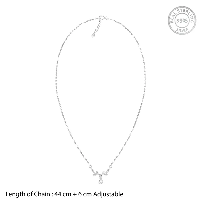 Silver Branchful Necklace - Image 5