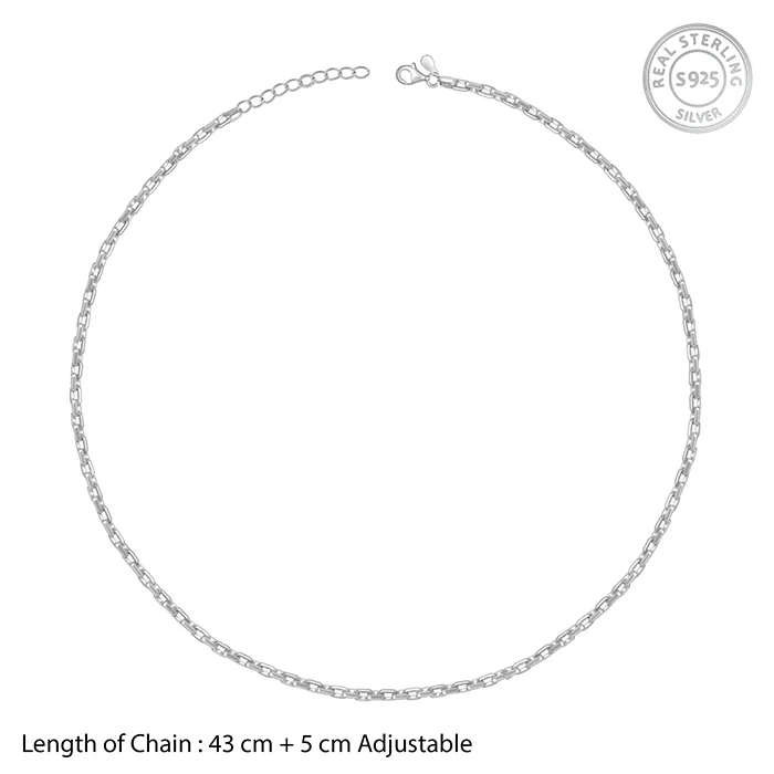 Silver Cable Chain - Image 5