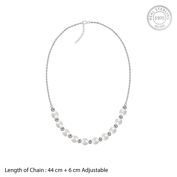 Silver Cary Necklace - Image 4