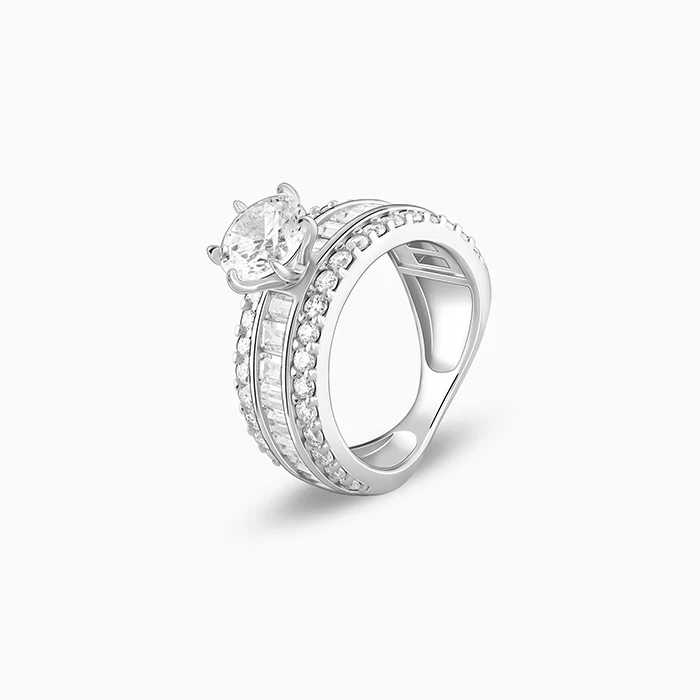 Silver Chambered Ring - Image 4