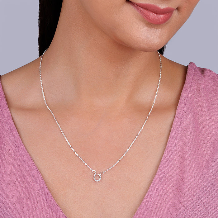 Silver Chandra Necklace - Image 3