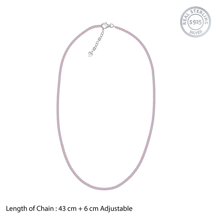 Silver Aura Catch Necklace - Image 4