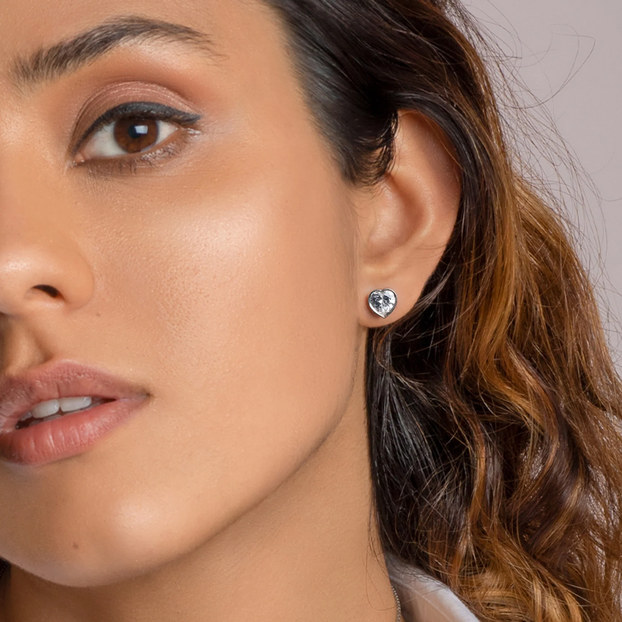 Silver Coeur Earring - Image 3