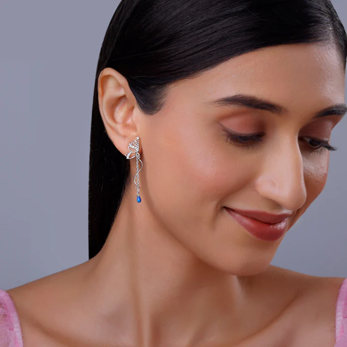 Silver Confident You Earrings - Image 3