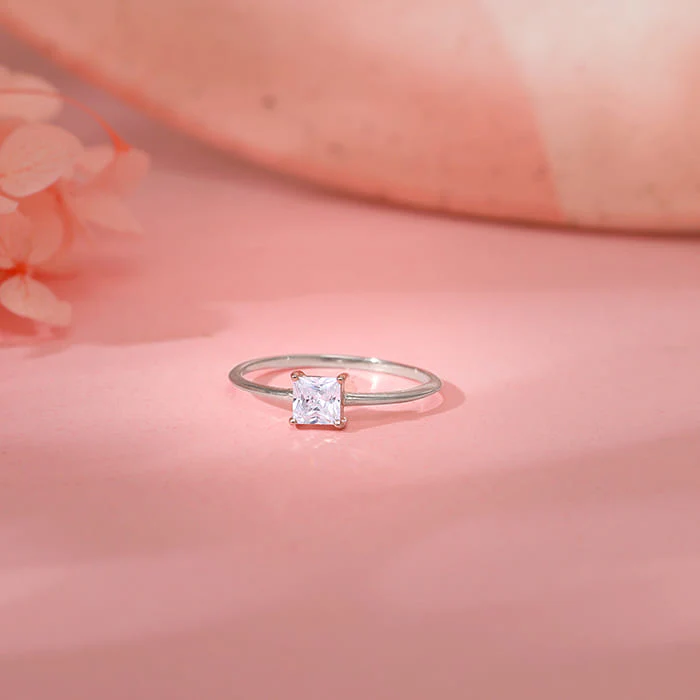 Silver Cubic Beauty Ring - Image 2
